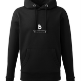 The Black out Logo Hoodie Black