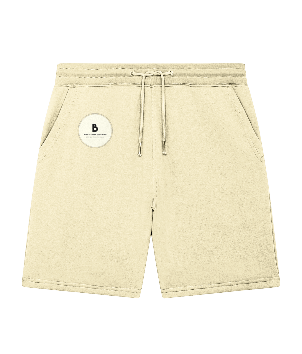 The BSC Original Cream Logo Unisex Terry Shorts