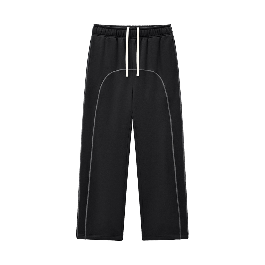 The Essential Contrast-Stitched Fleece Sweatpants