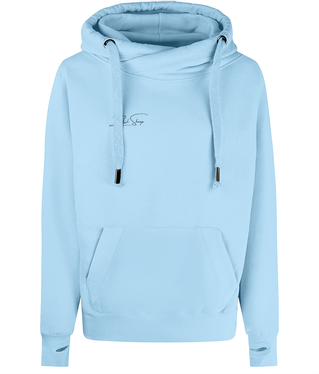 The BSC Signature embroidered Cross neck Hoodie