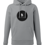 The Black out Logo Hoodie Black