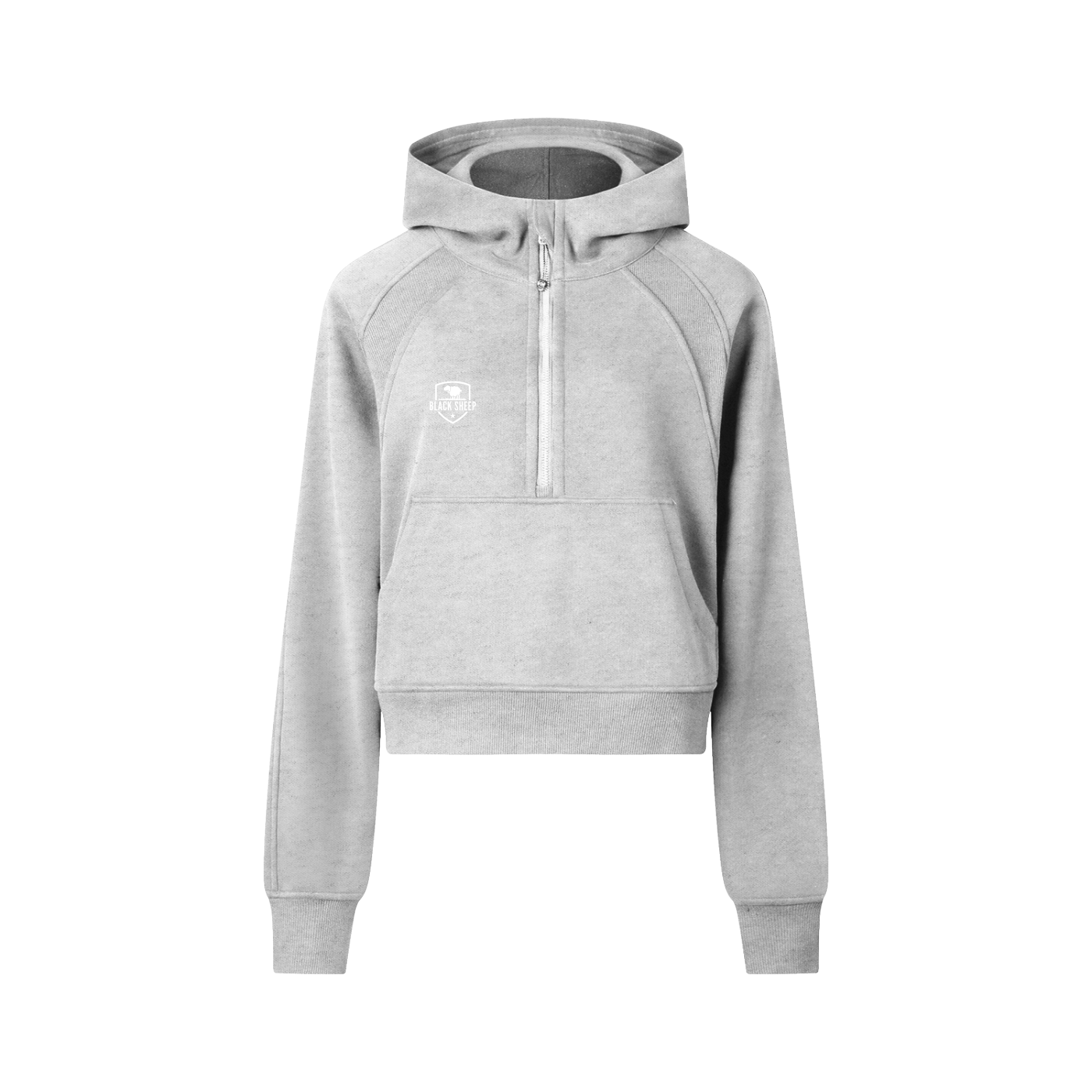 The OG Women's Cropped Half-Zip Hoodie