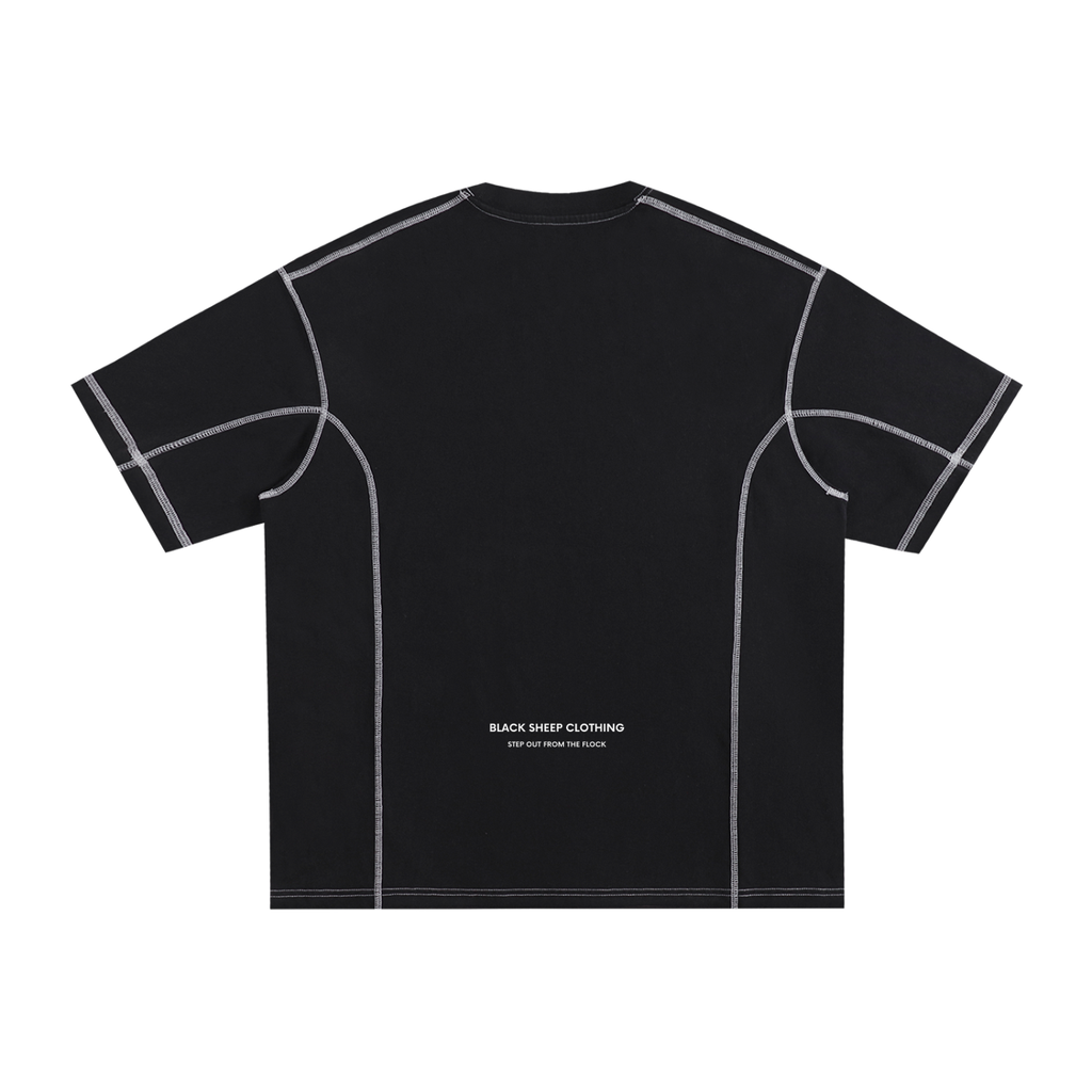 The Signature Contrast-Stitched Cotton T-Shirt