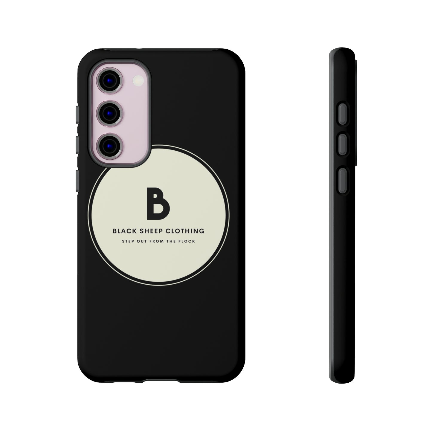 The BSC Original Cream logo Hard Phone case