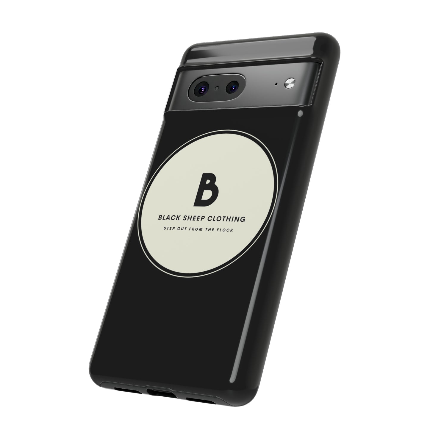 The BSC Original Cream logo Hard Phone case