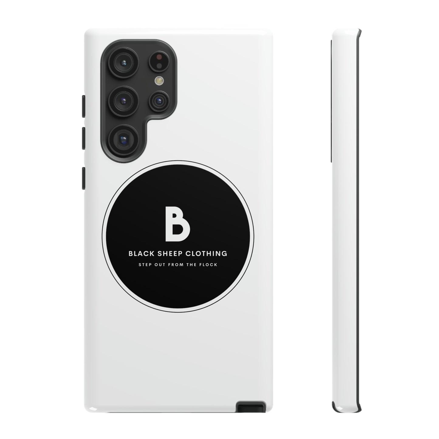 The BSC Black Out Logo Hard Phone case