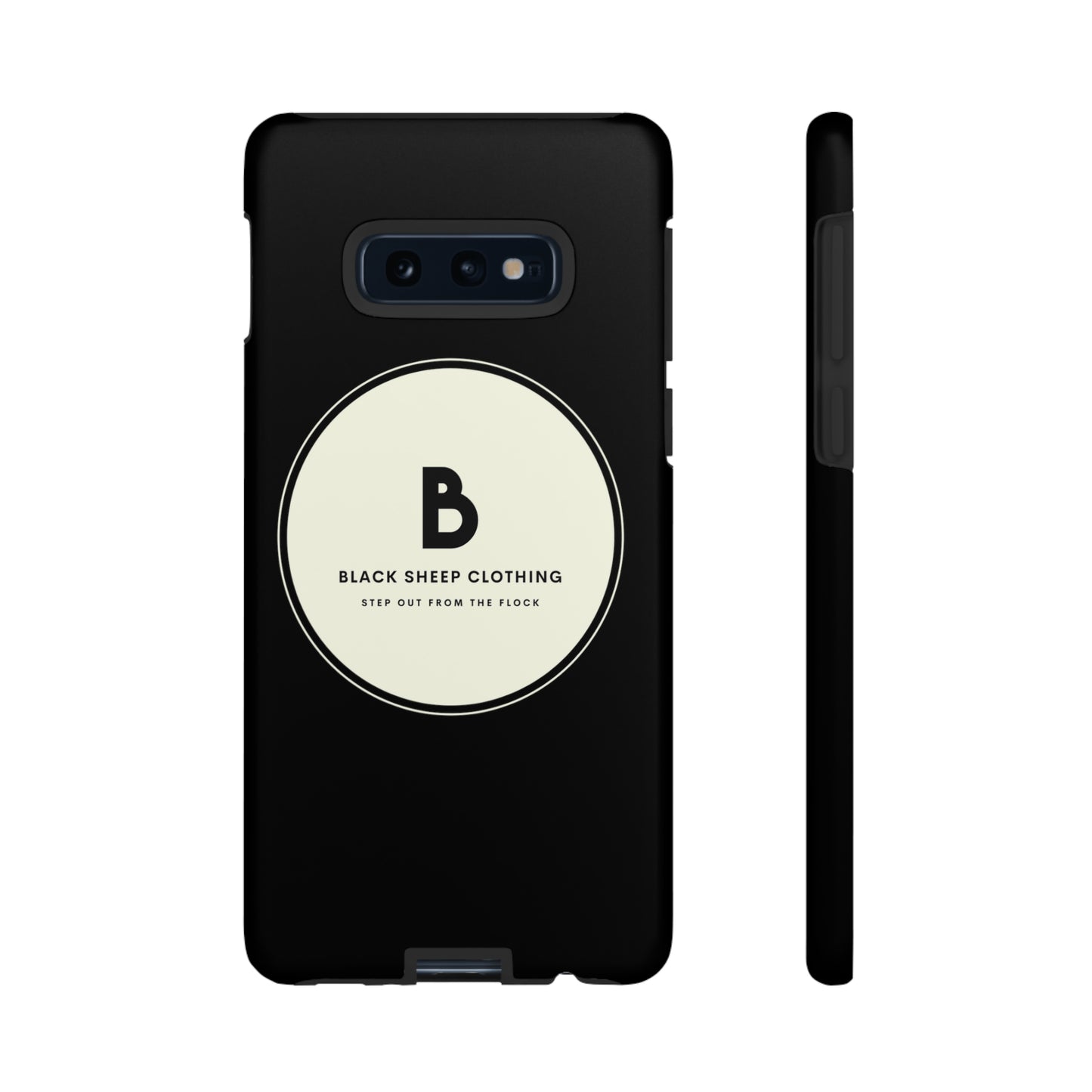 The BSC Original Cream logo Hard Phone case