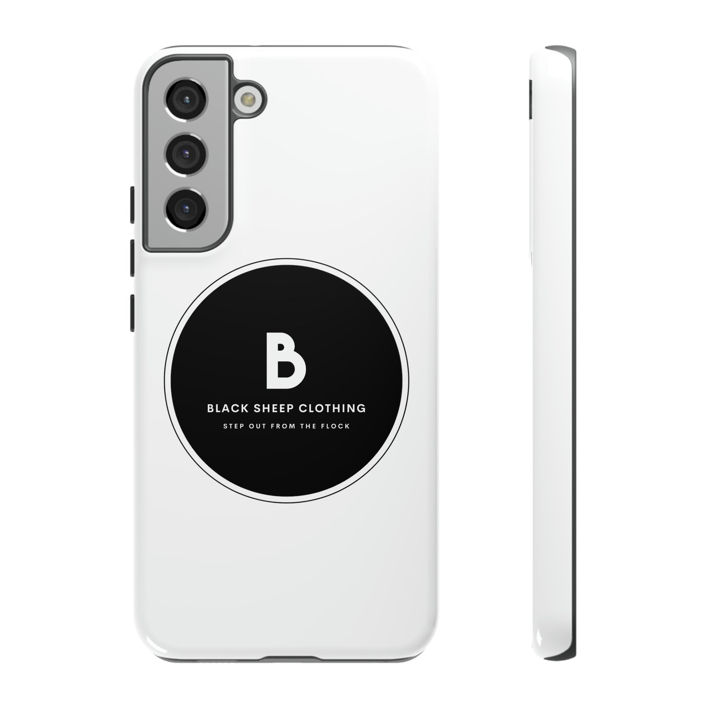 The BSC Black Out Logo Hard Phone case