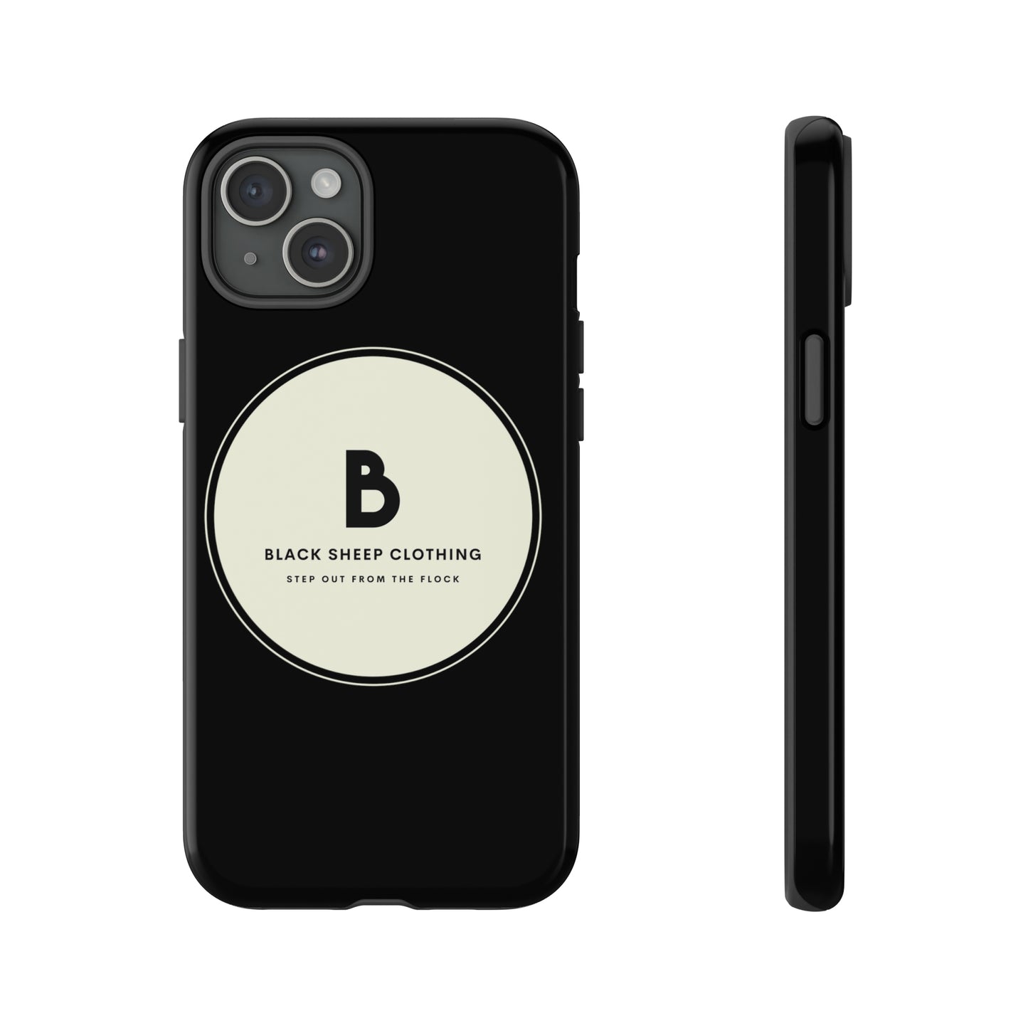 The BSC Original Cream logo Hard Phone case