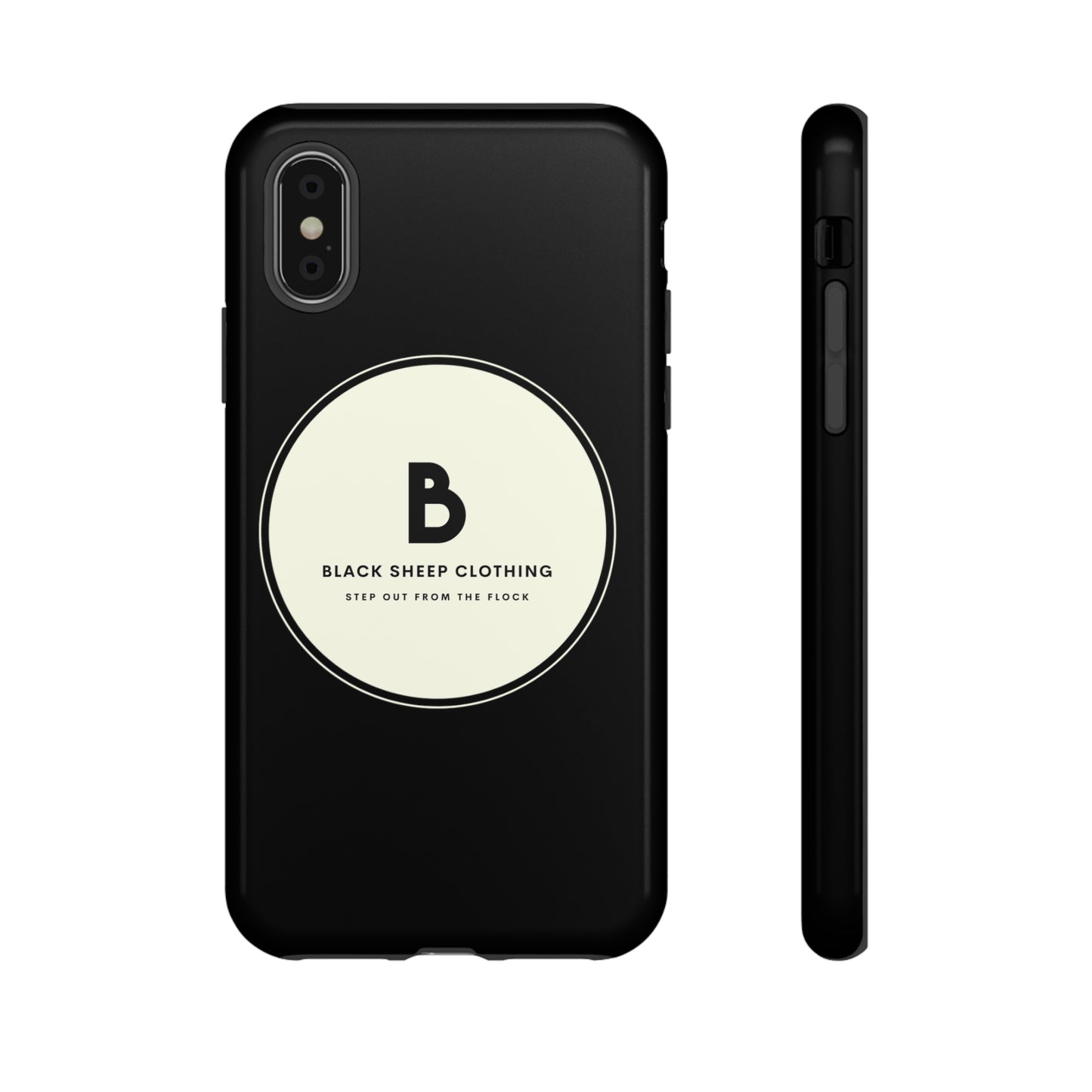 The BSC Original Cream logo Hard Phone case