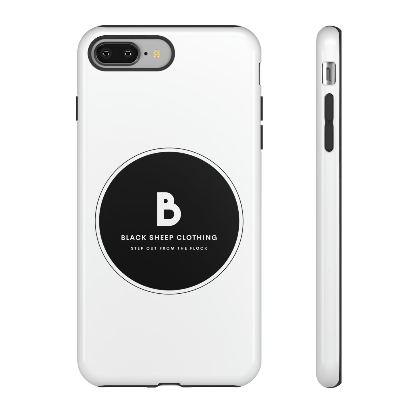 The BSC Black Out Logo Hard Phone case