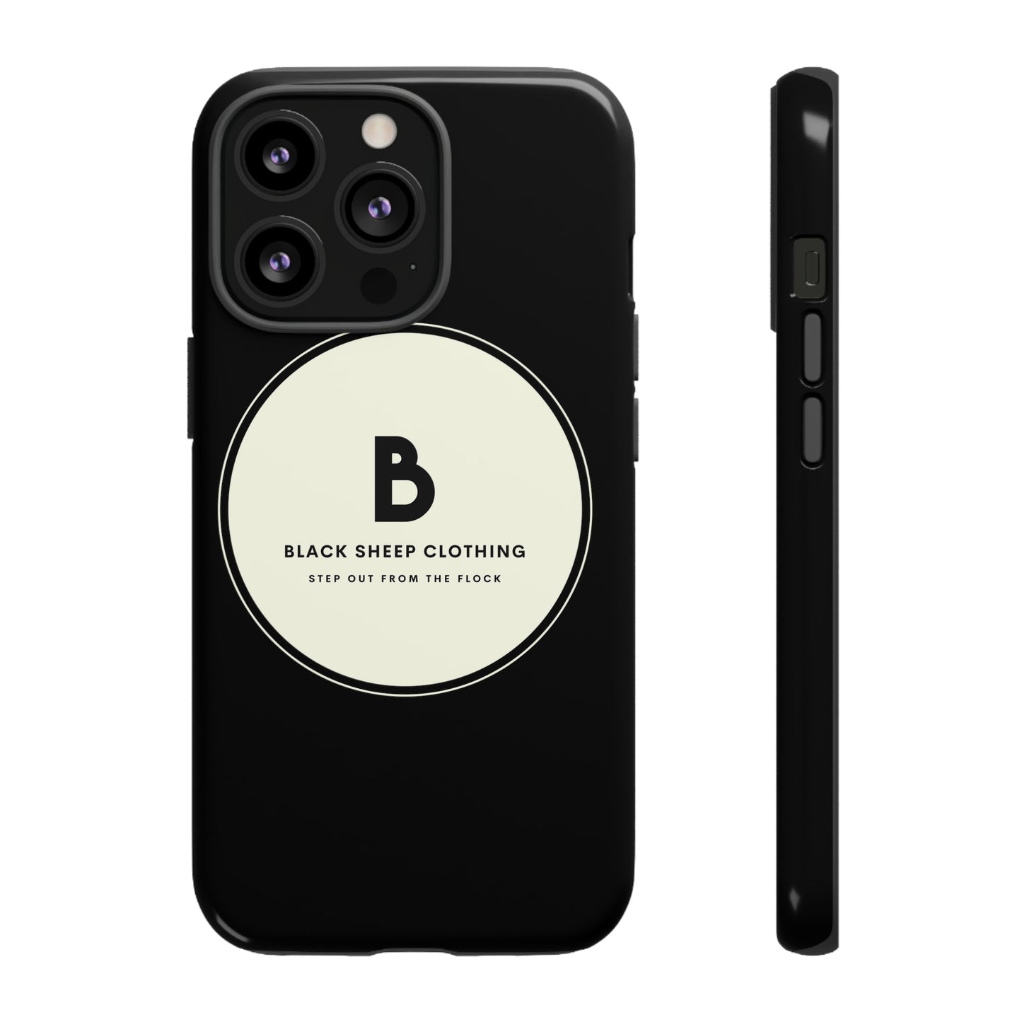 The BSC Original Cream logo Hard Phone case