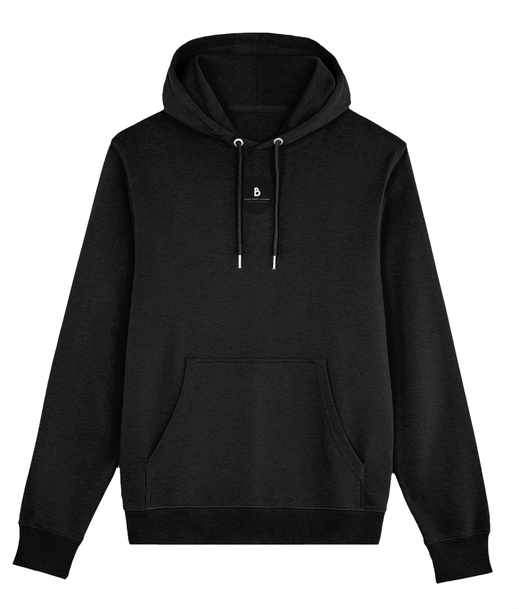 The BLK SHEEP White Logo Hoodie