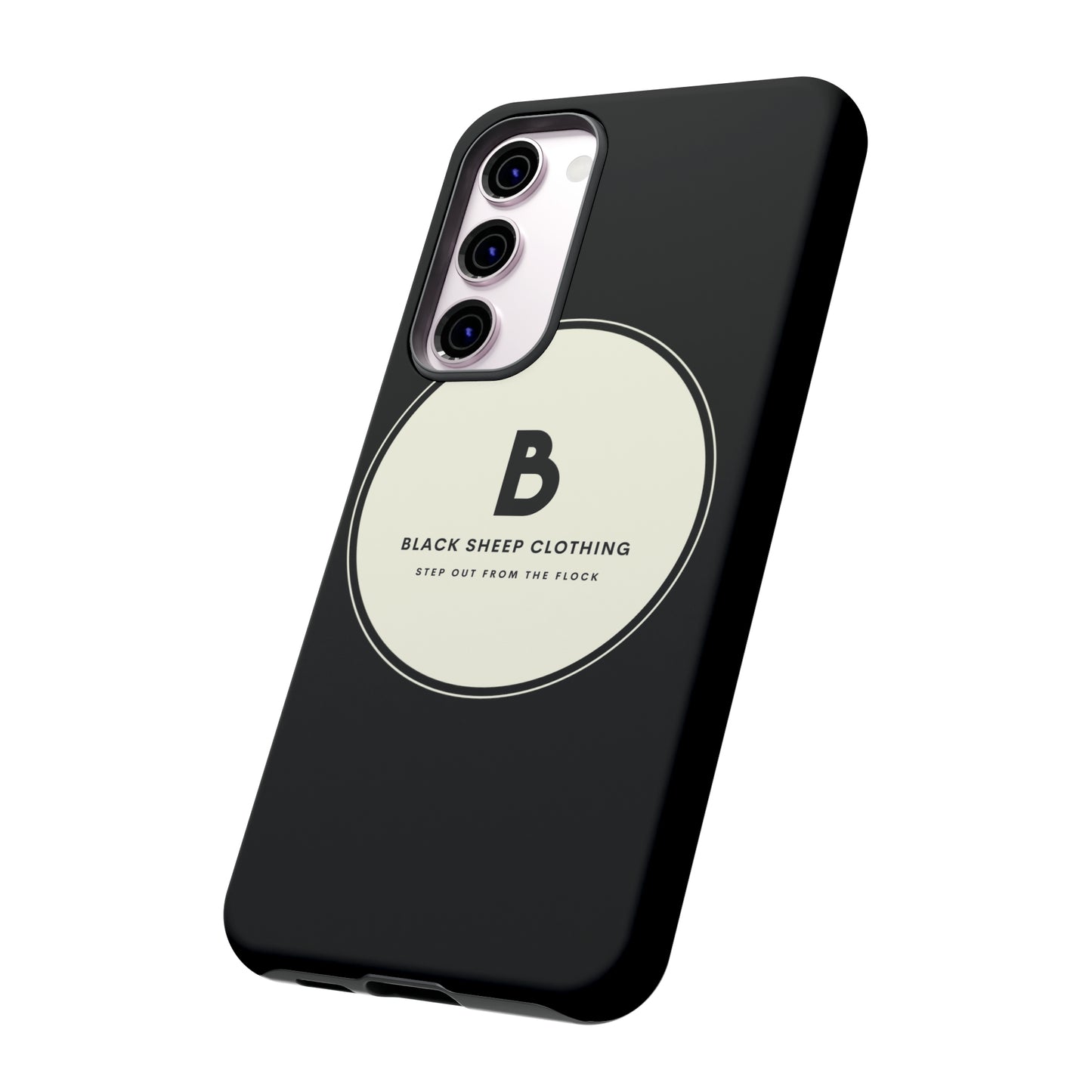 The BSC Original Cream logo Hard Phone case