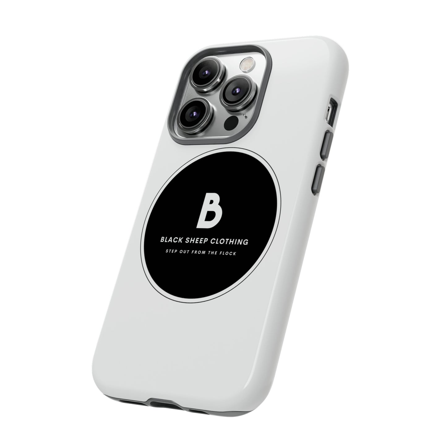 The BSC Black Out Logo Hard Phone case