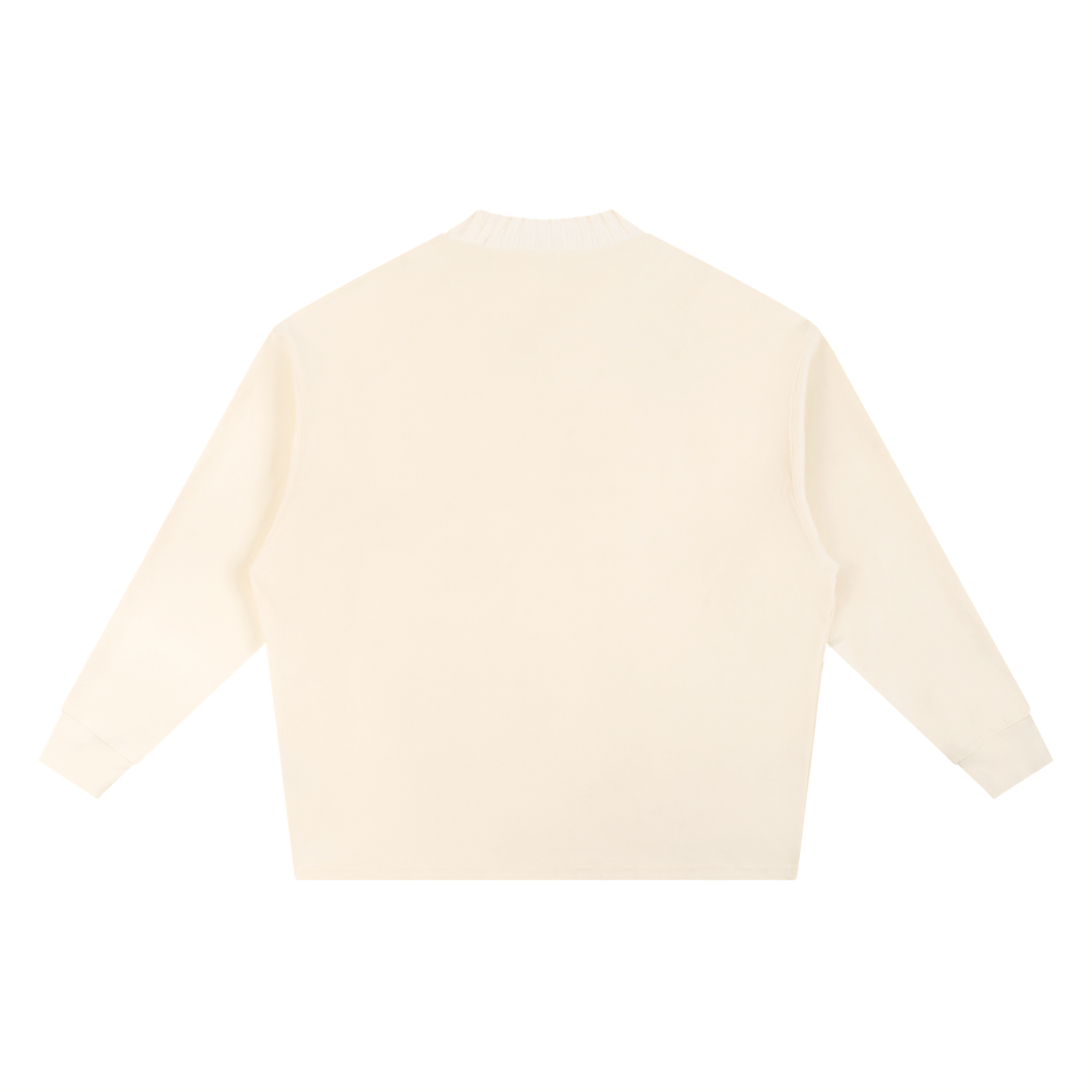 The Essential Knitted Round Neck Oversize Sweatshirt