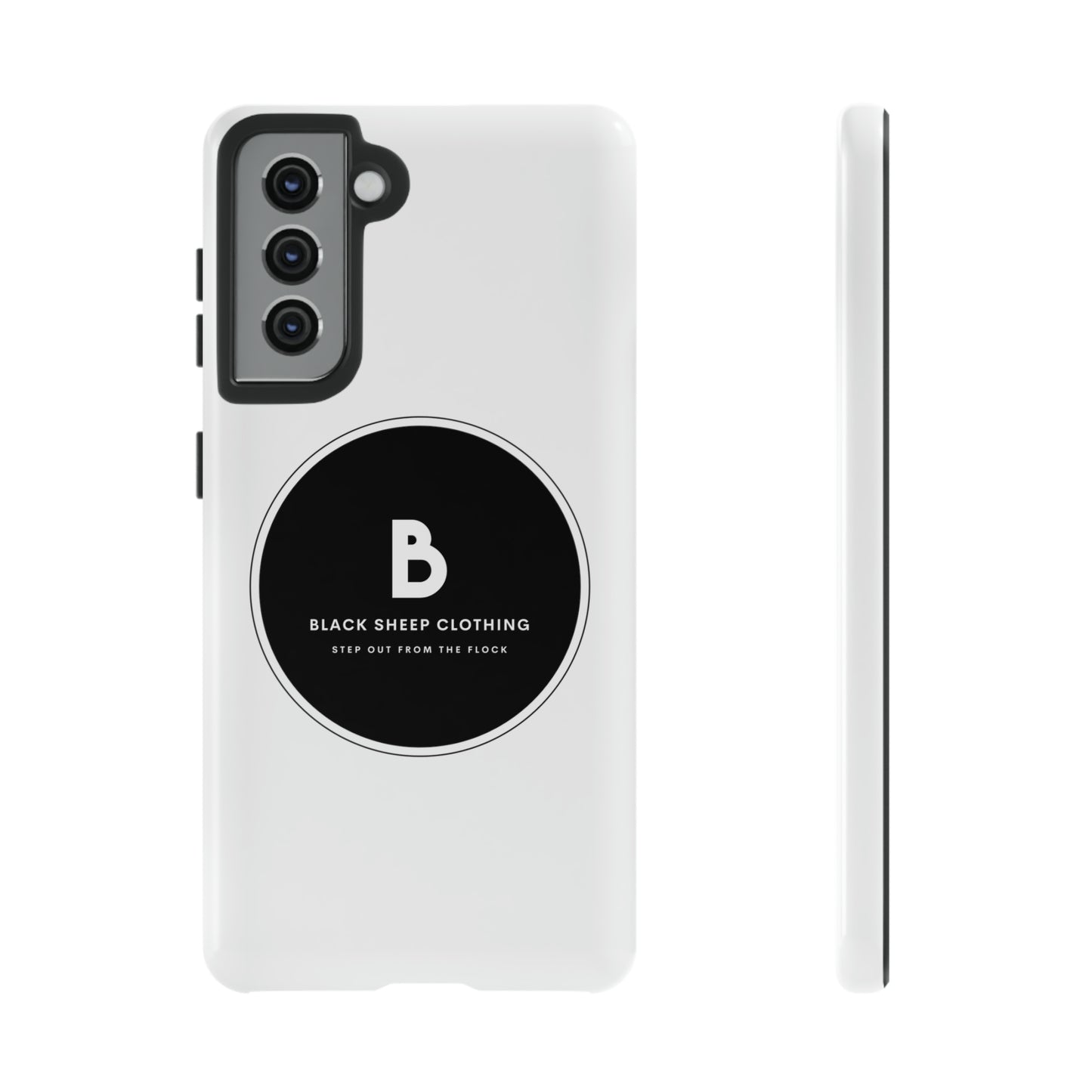 The BSC Black Out Logo Hard Phone case