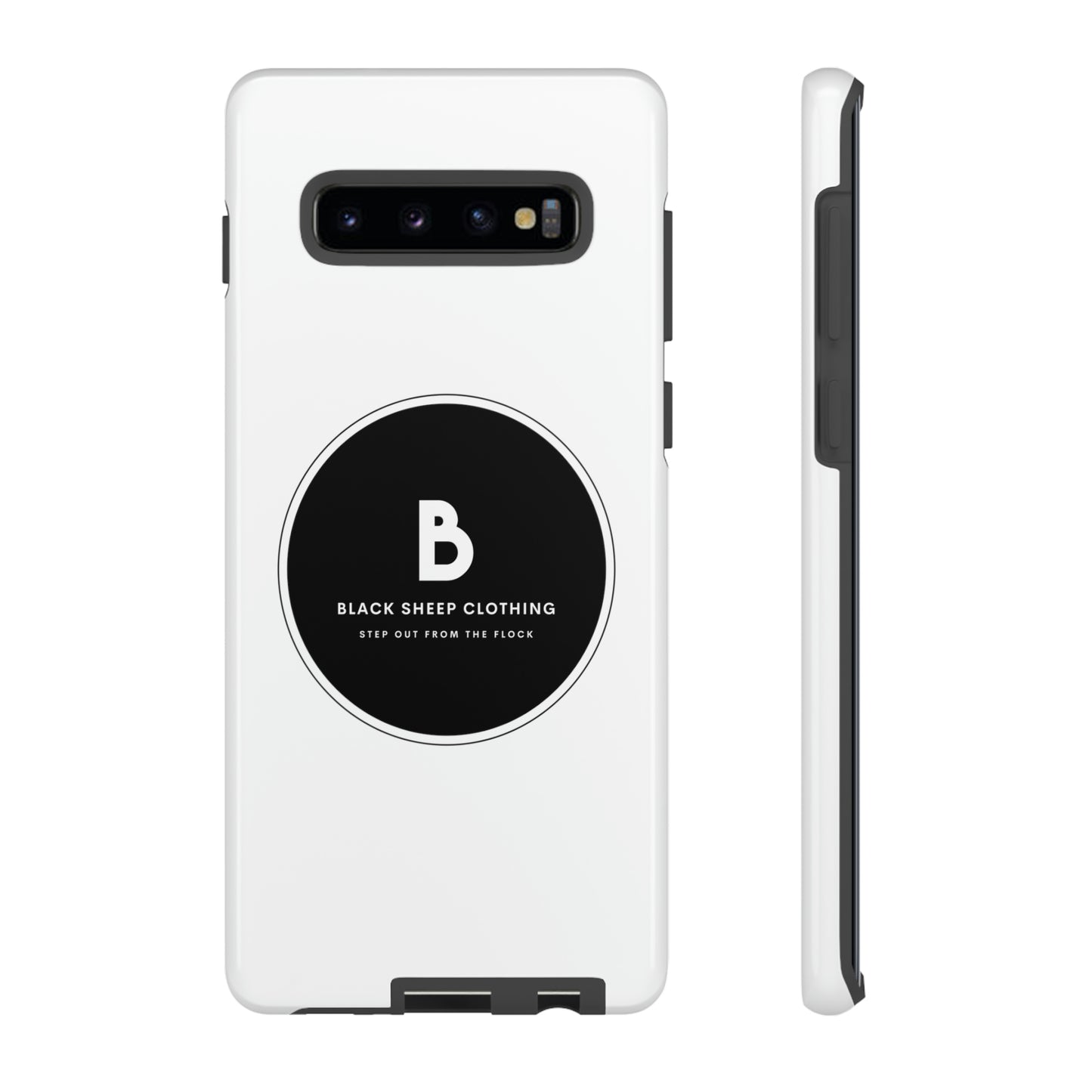 The BSC Black Out Logo Hard Phone case