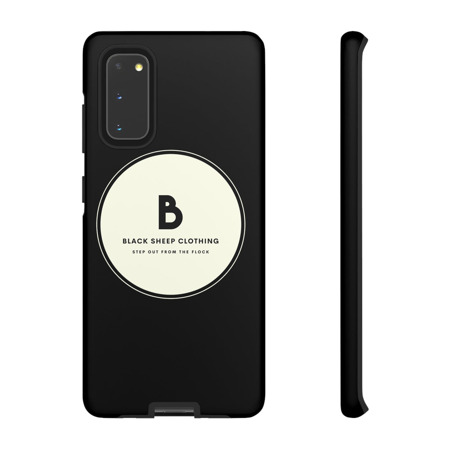 The BSC Original Cream logo Hard Phone case