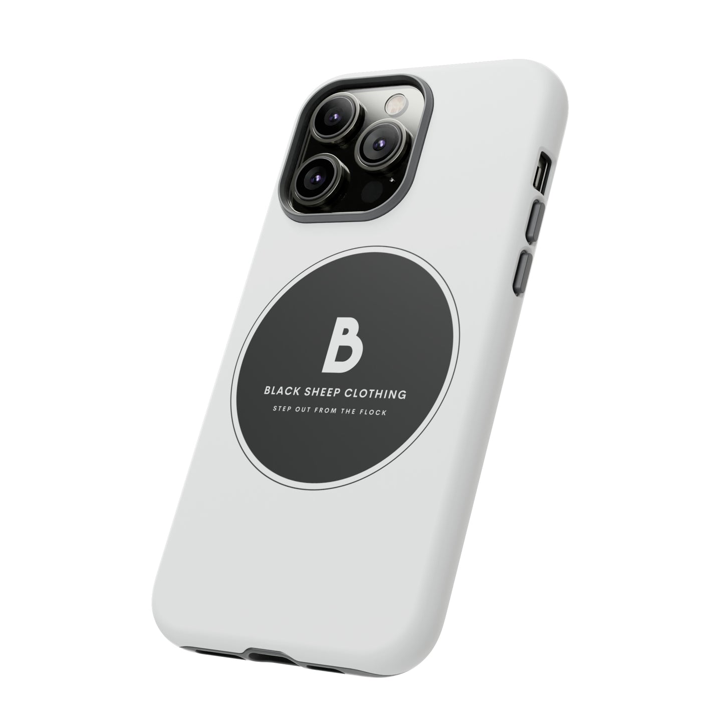 The BSC Black Out Logo Hard Phone case