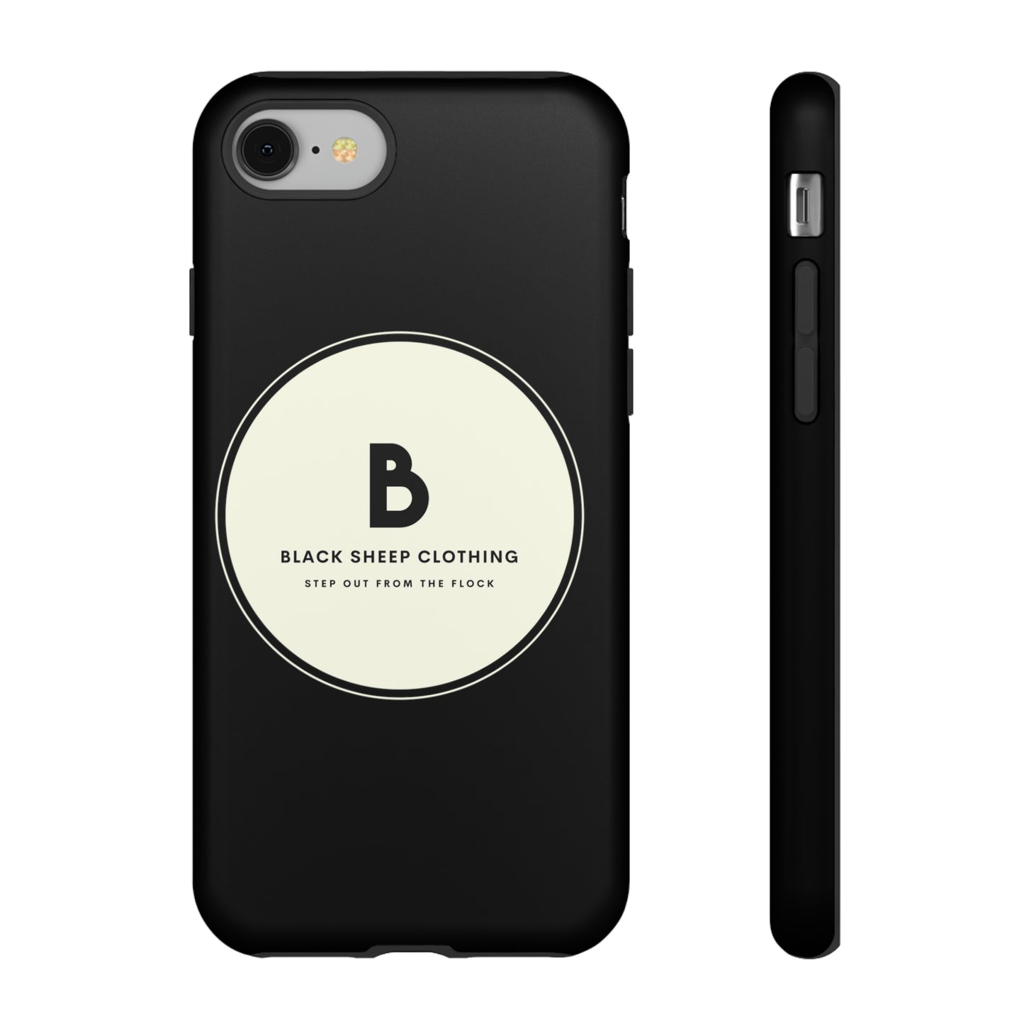 The BSC Original Cream logo Hard Phone case