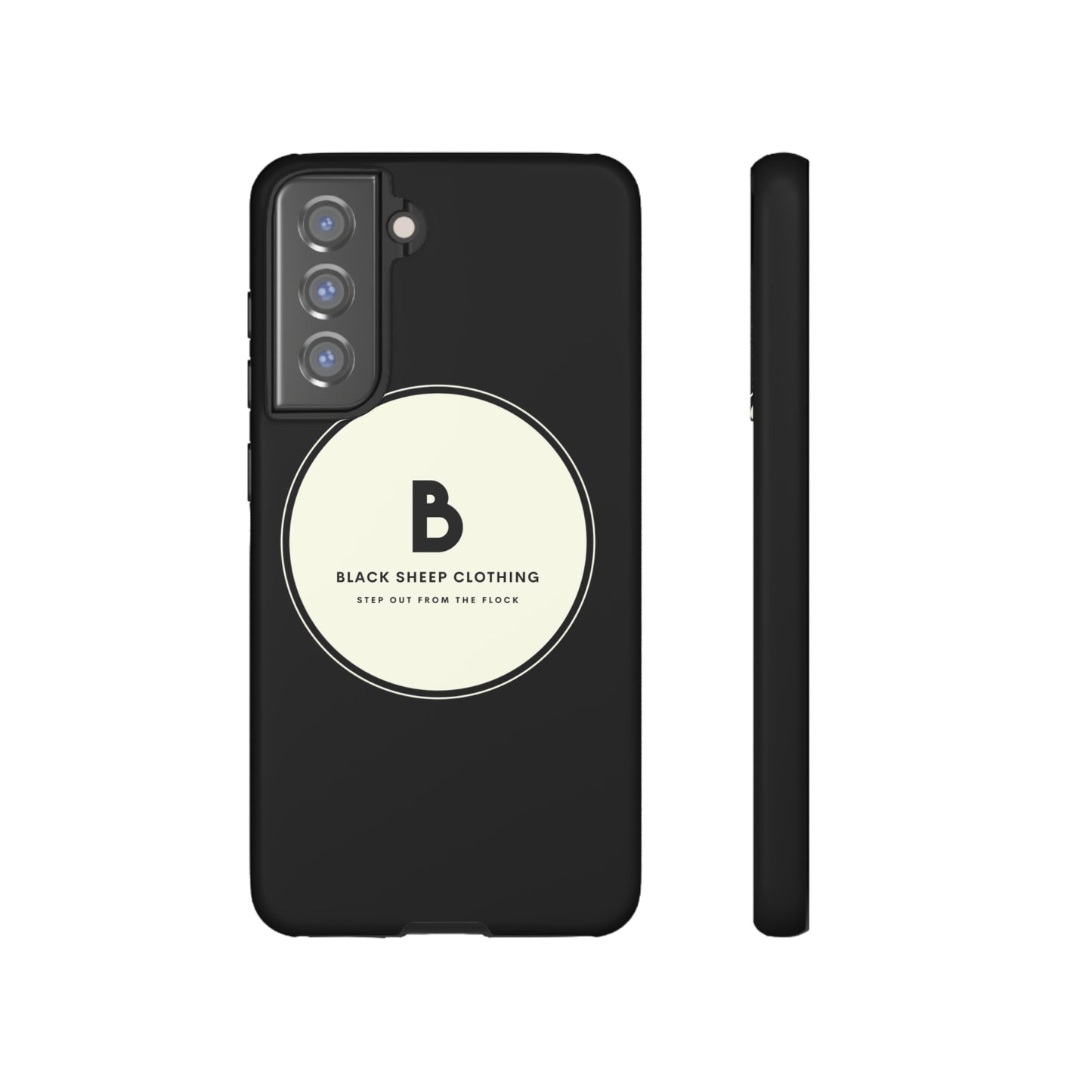 The BSC Original Cream logo Hard Phone case