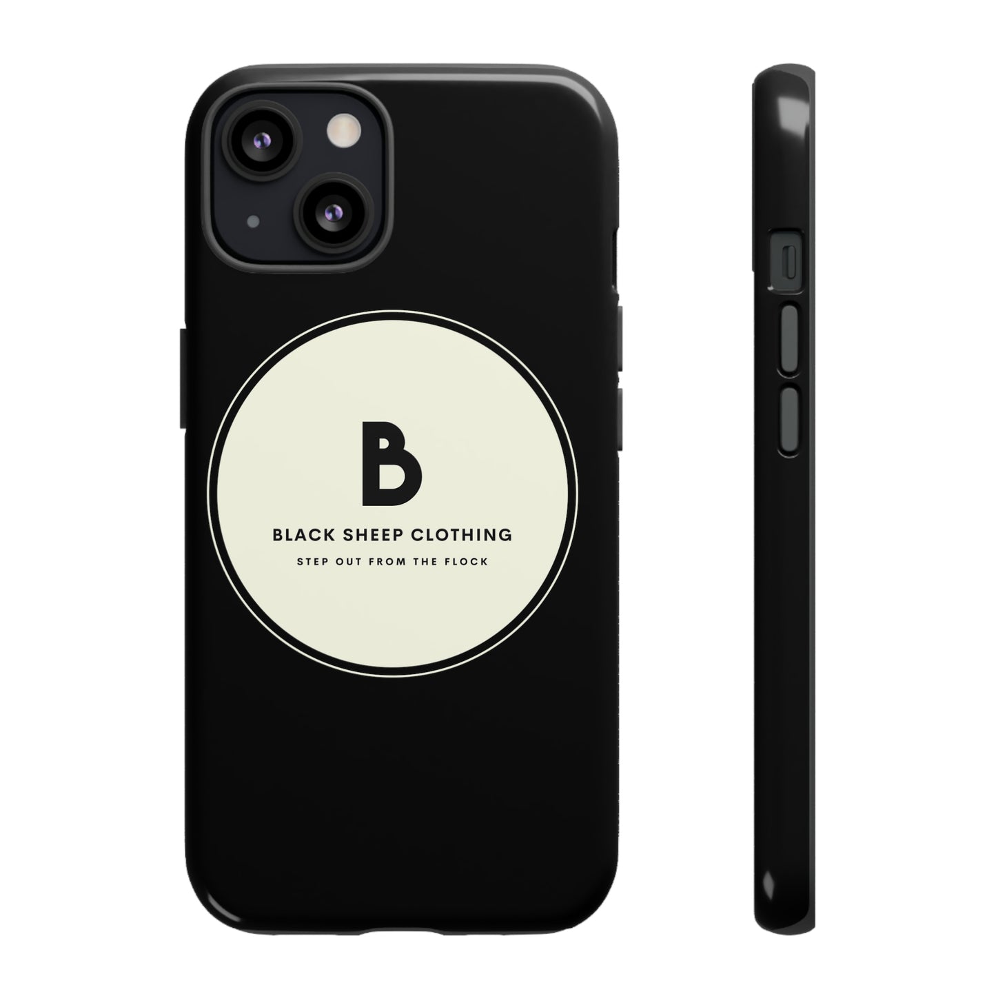 The BSC Original Cream logo Hard Phone case