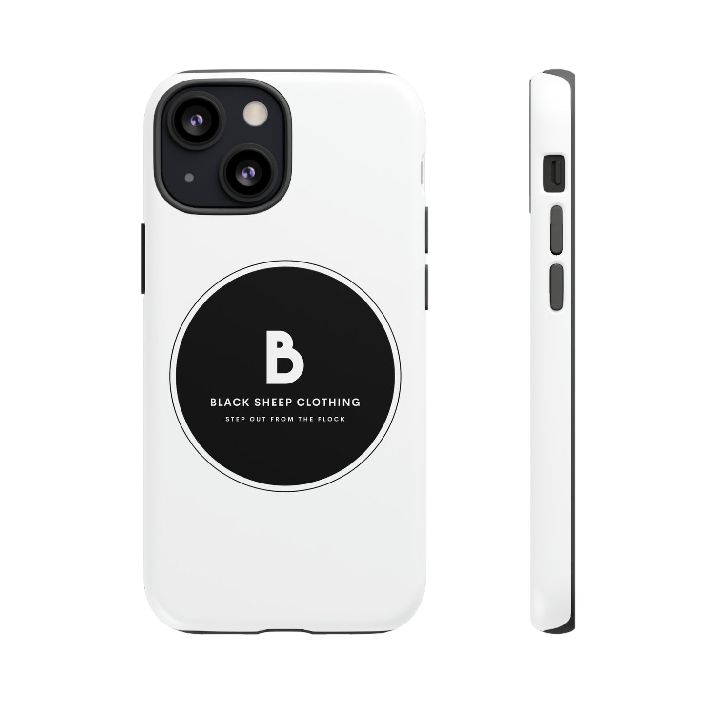 The BSC Black Out Logo Hard Phone case