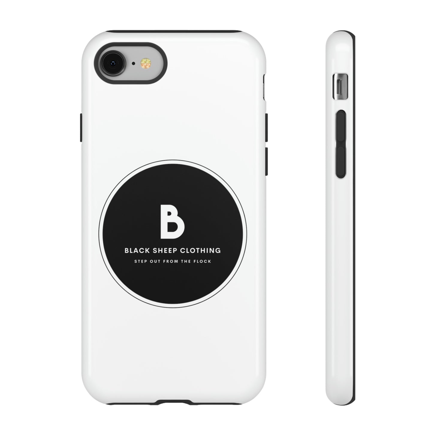 The BSC Black Out Logo Hard Phone case