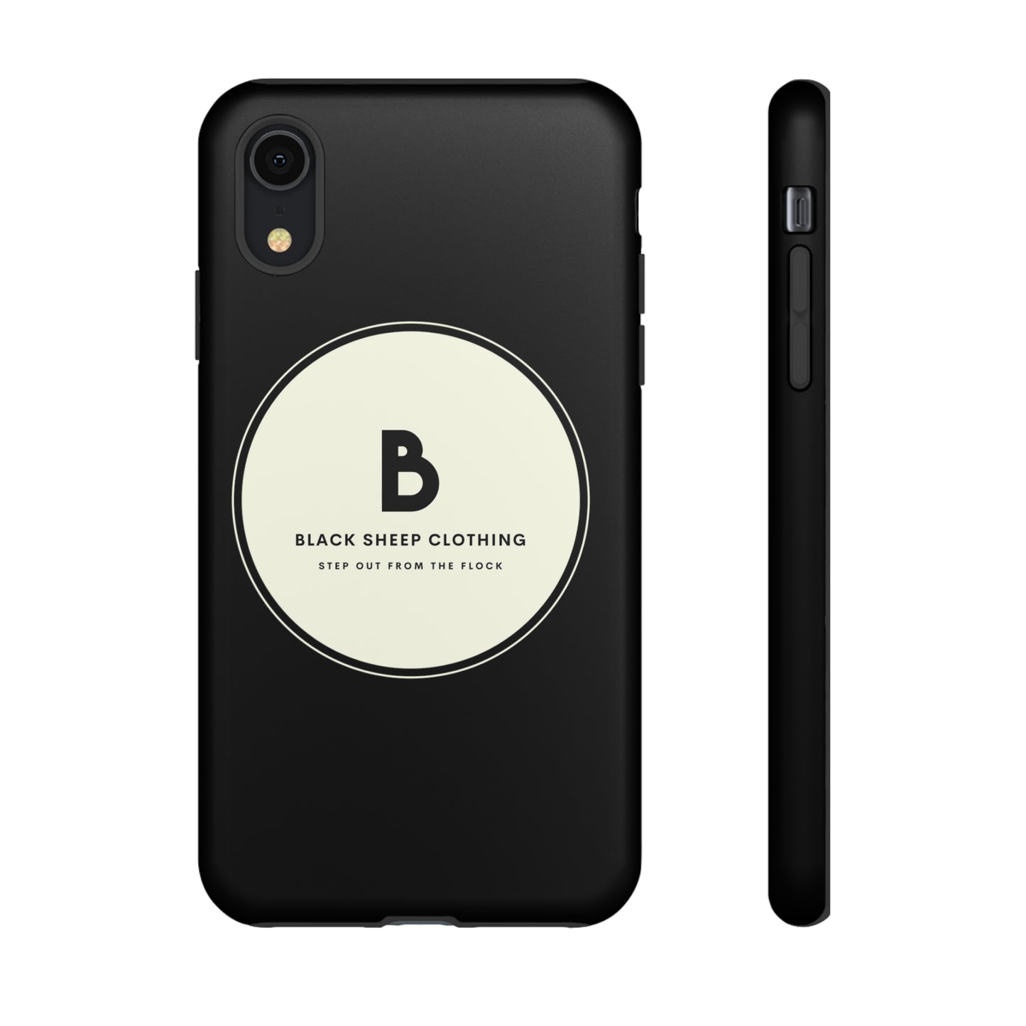 The BSC Original Cream logo Hard Phone case