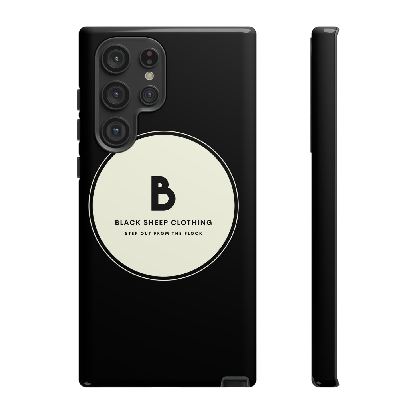 The BSC Original Cream logo Hard Phone case