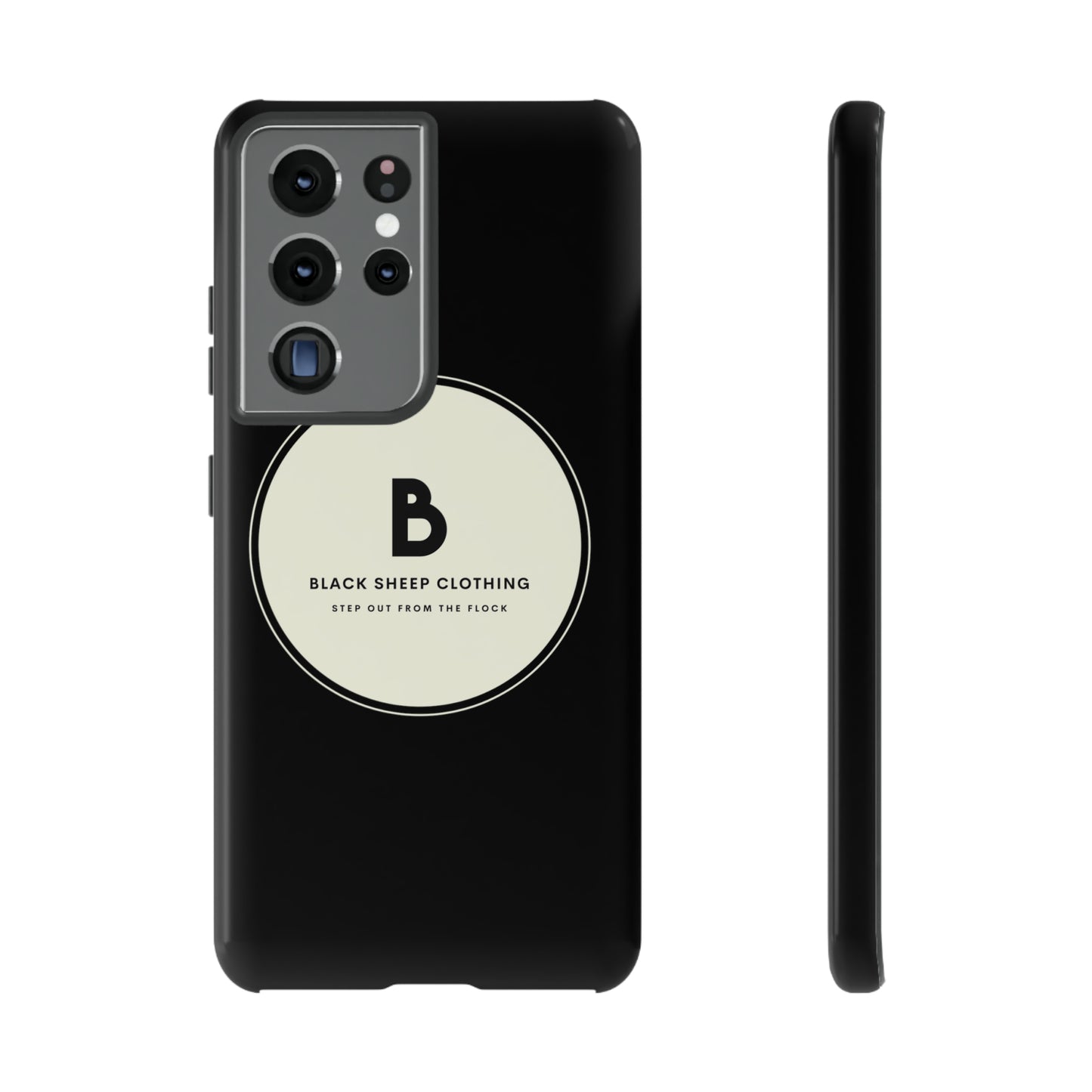 The BSC Original Cream logo Hard Phone case