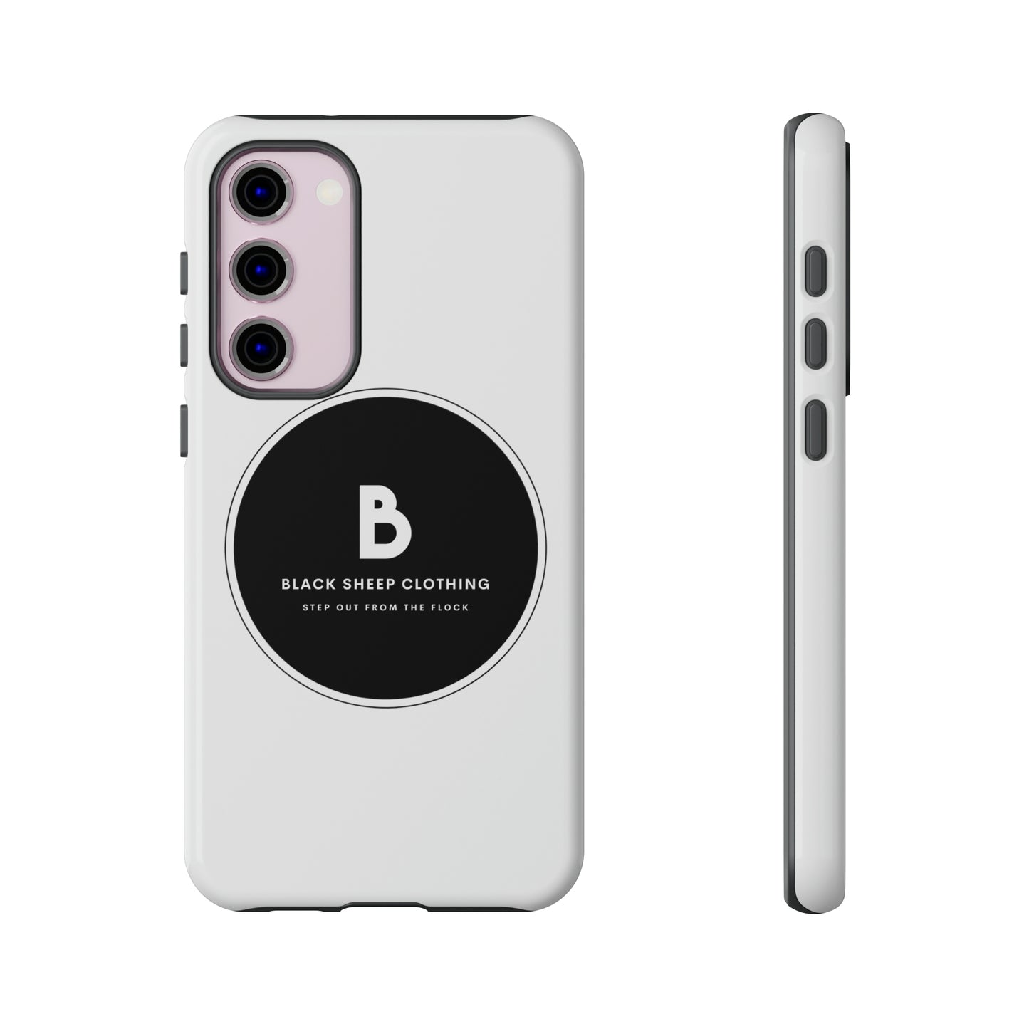 The BSC Black Out Logo Hard Phone case