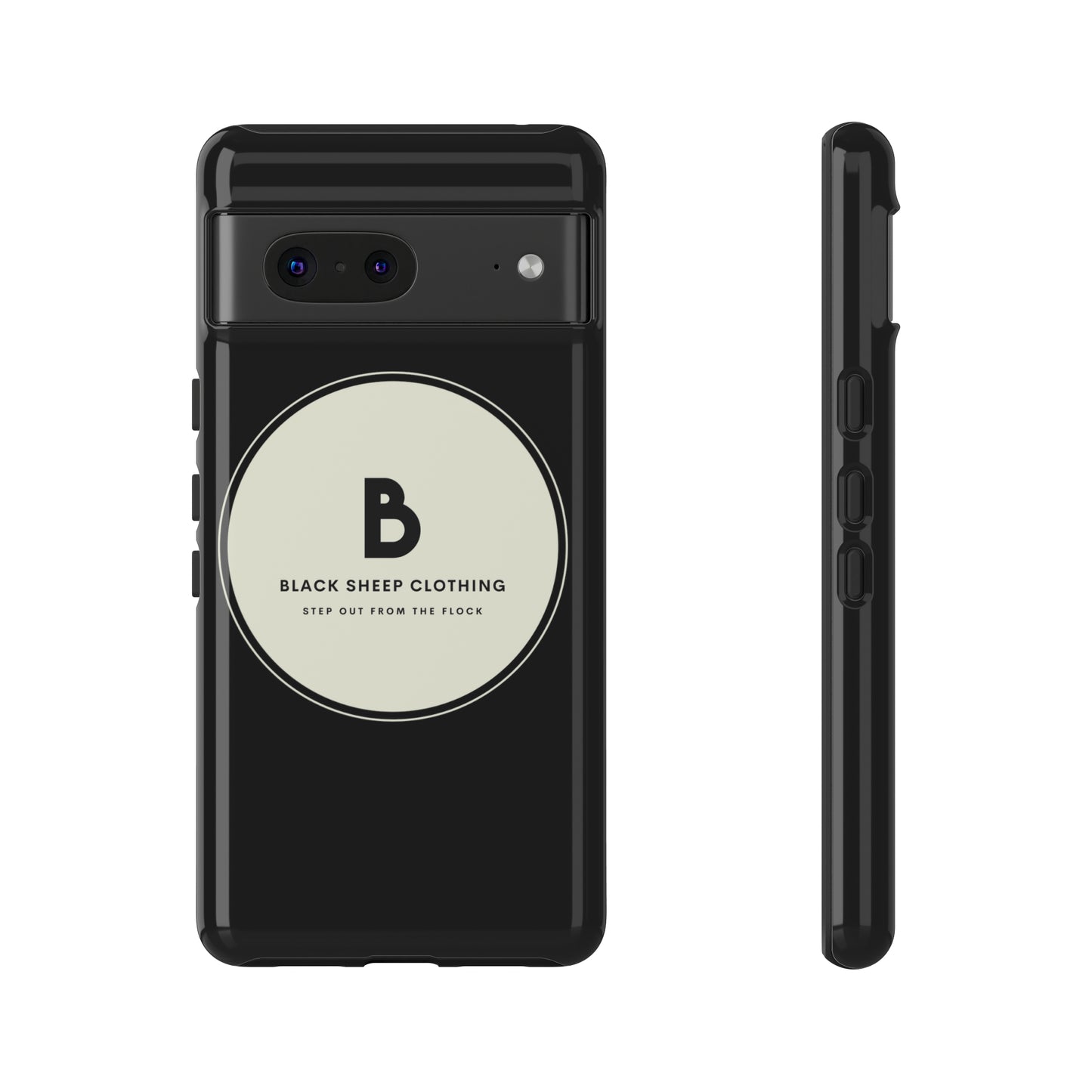 The BSC Original Cream logo Hard Phone case