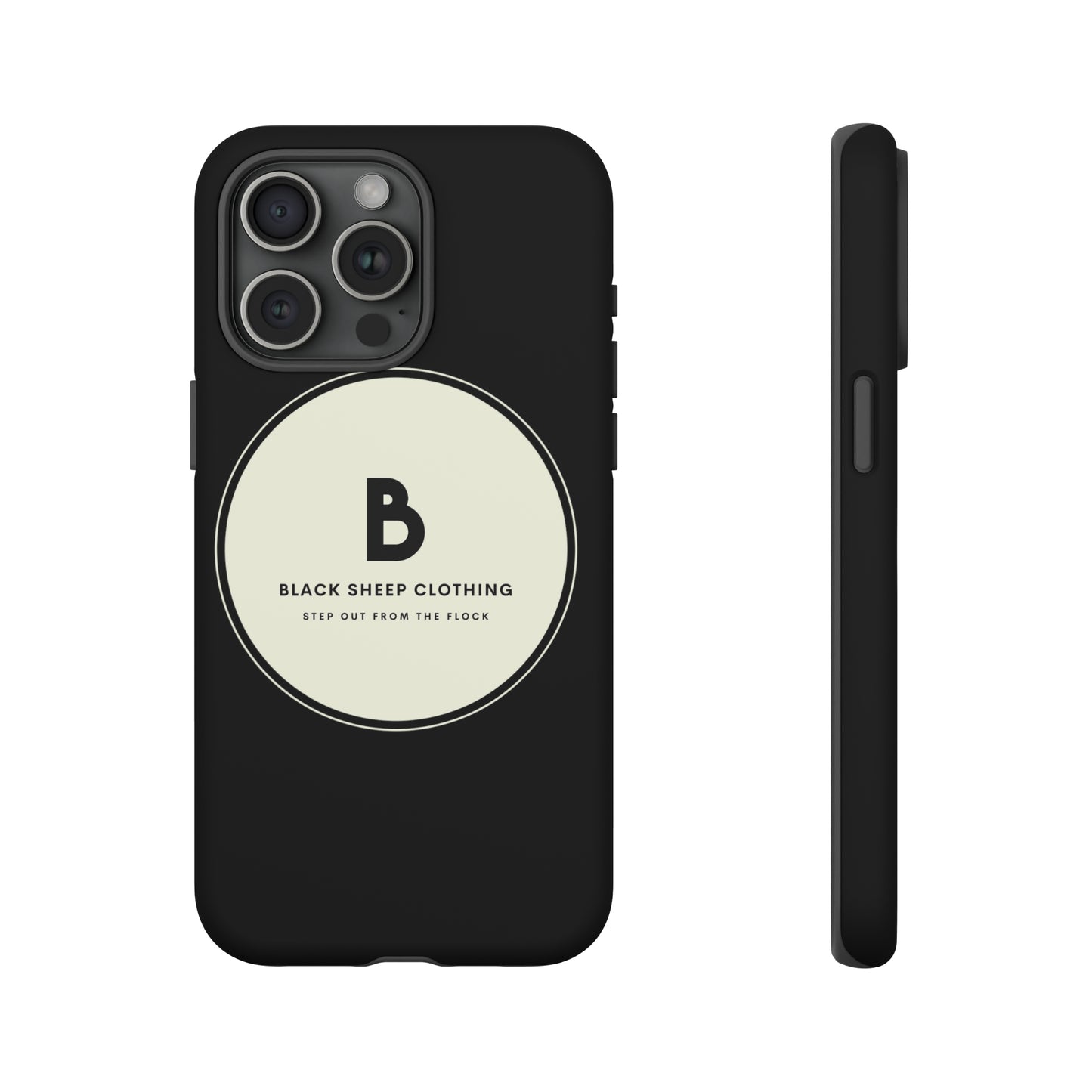 The BSC Original Cream logo Hard Phone case