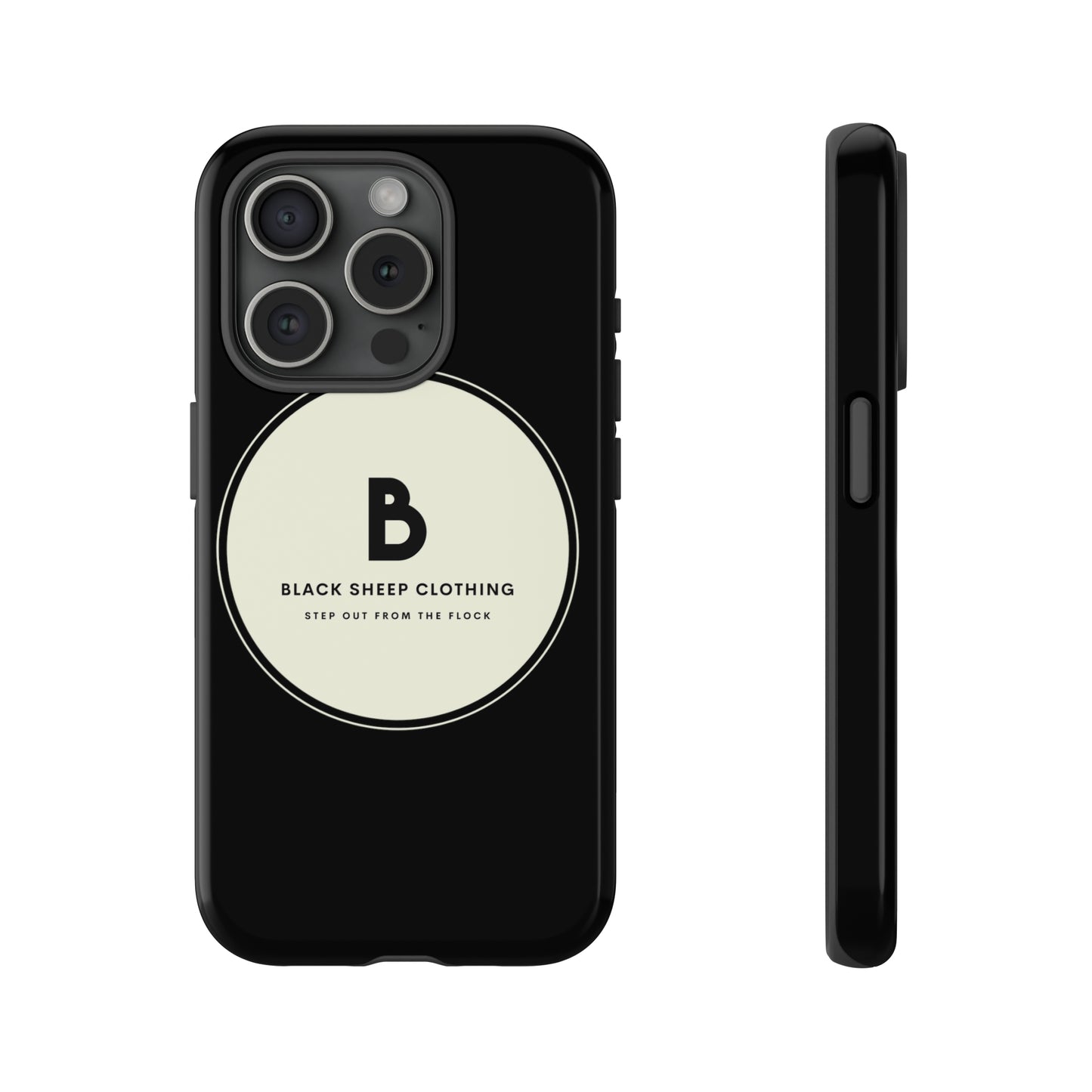 The BSC Original Cream logo Hard Phone case