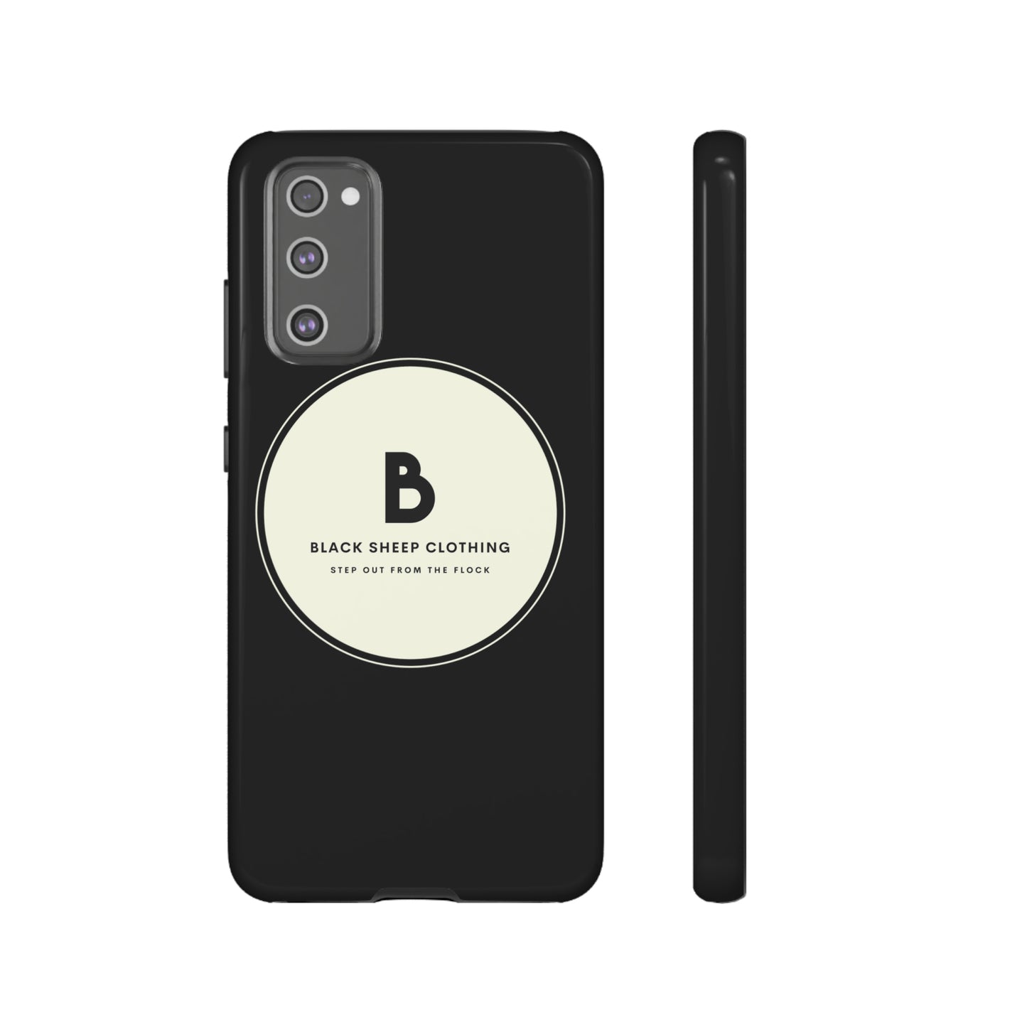 The BSC Original Cream logo Hard Phone case