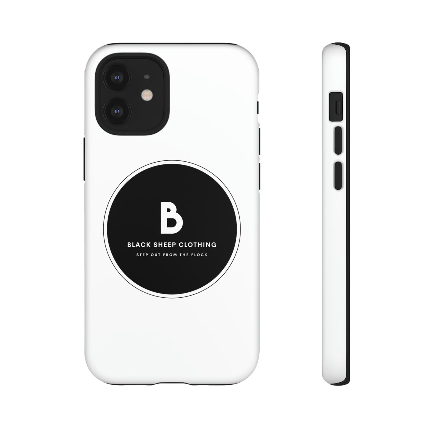 The BSC Black Out Logo Hard Phone case