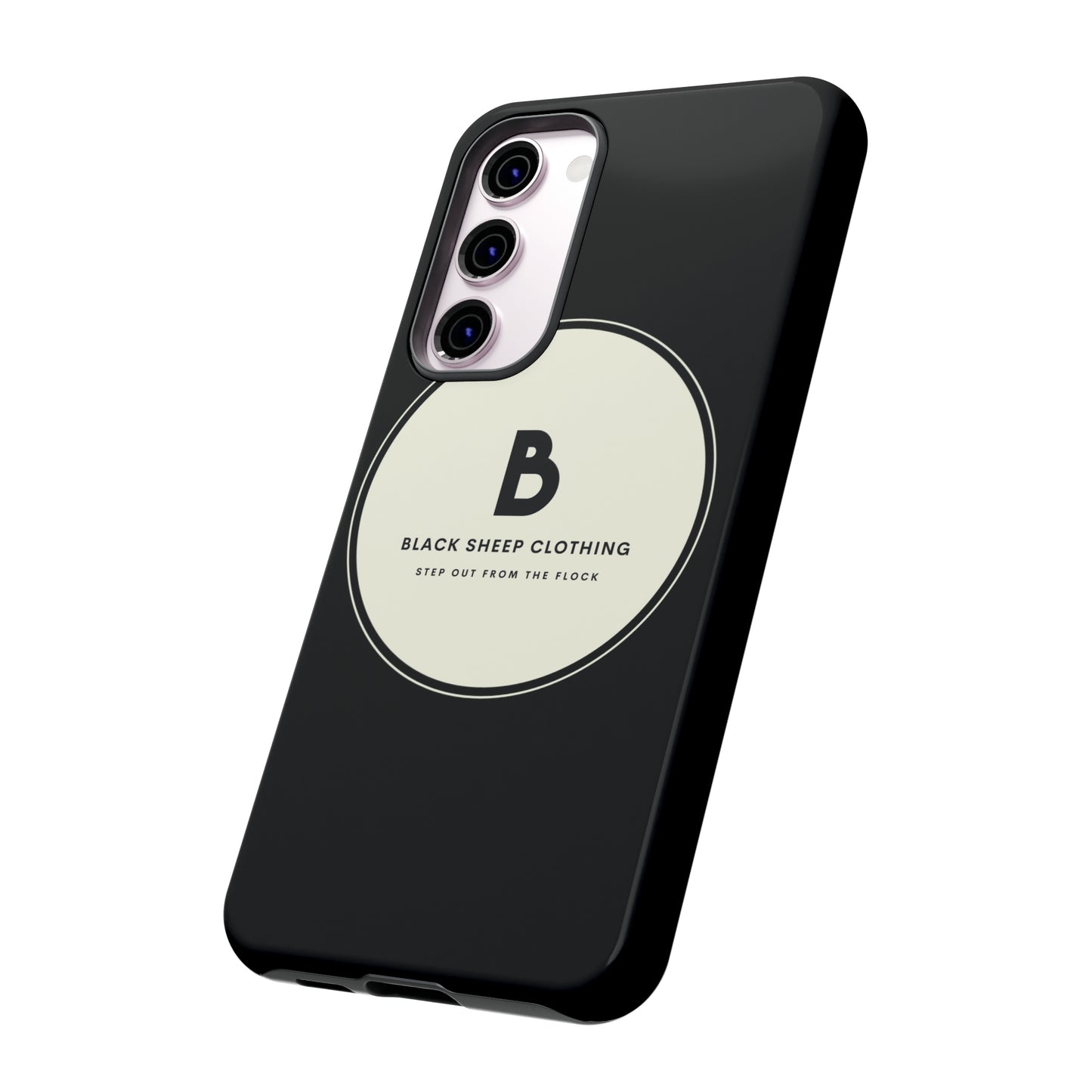 The BSC Original Cream logo Hard Phone case