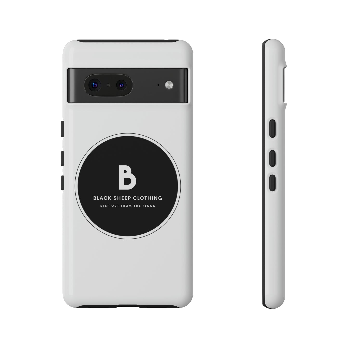 The BSC Black Out Logo Hard Phone case