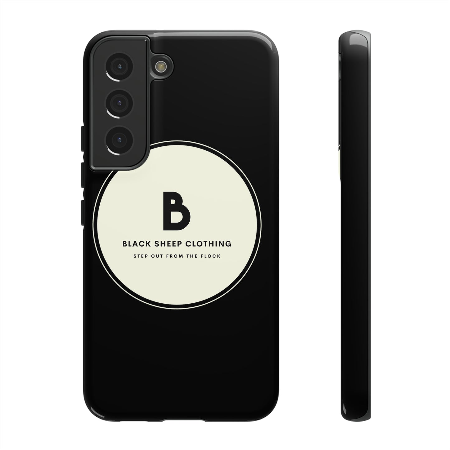 The BSC Original Cream logo Hard Phone case