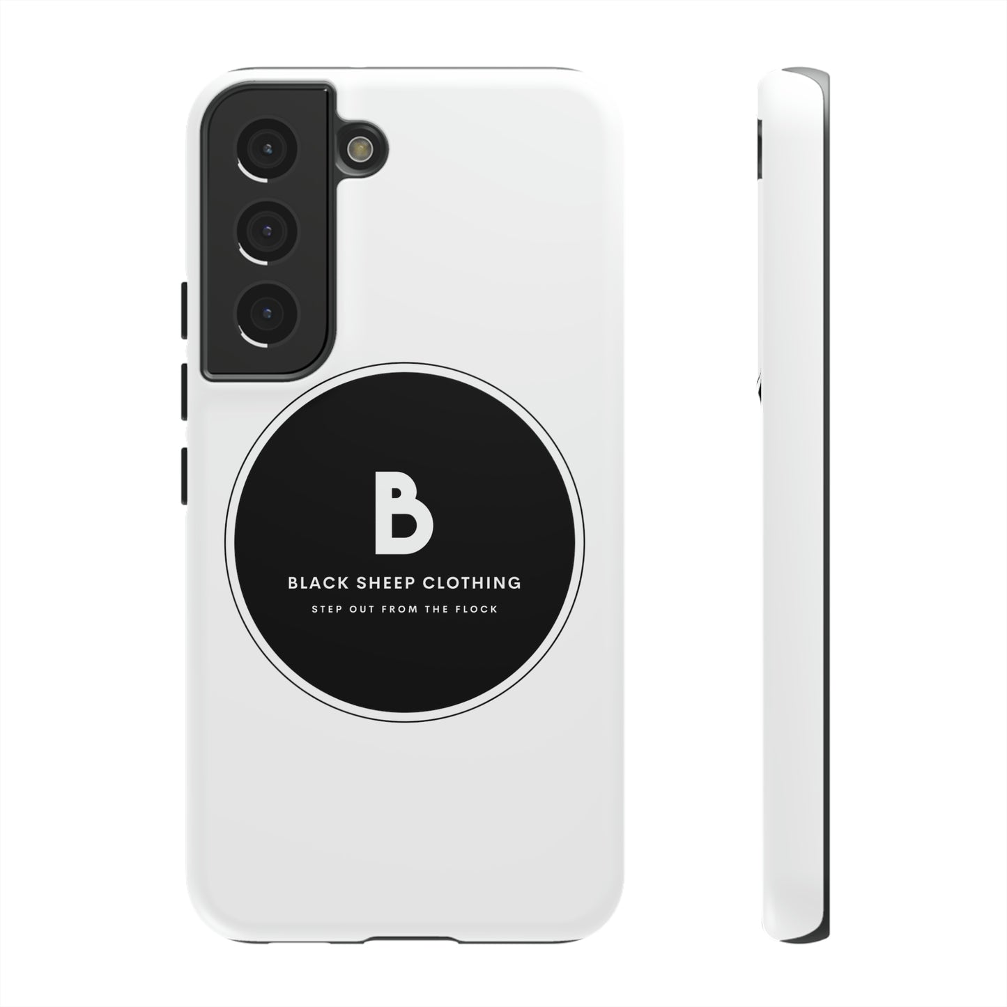 The BSC Black Out Logo Hard Phone case