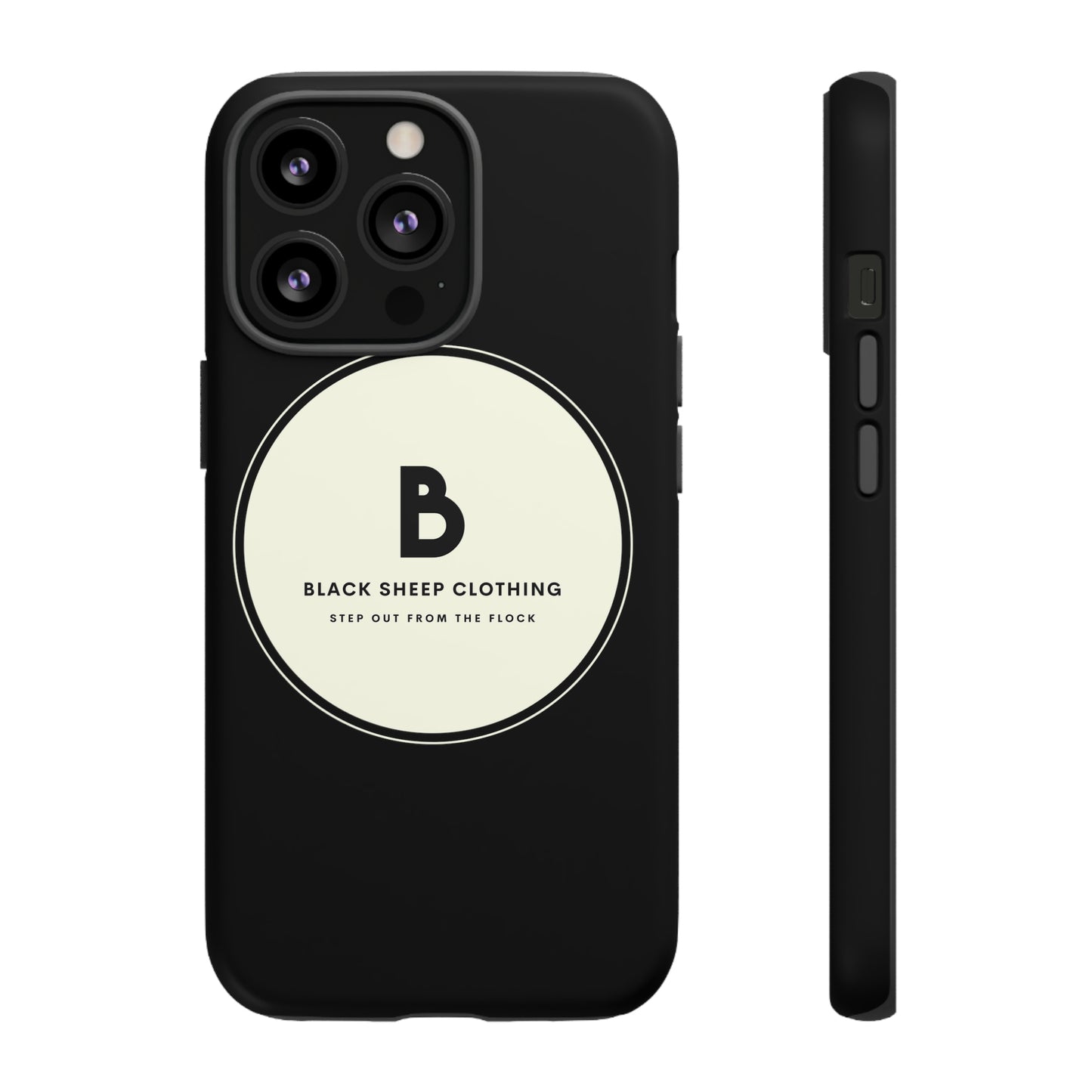 The BSC Original Cream logo Hard Phone case