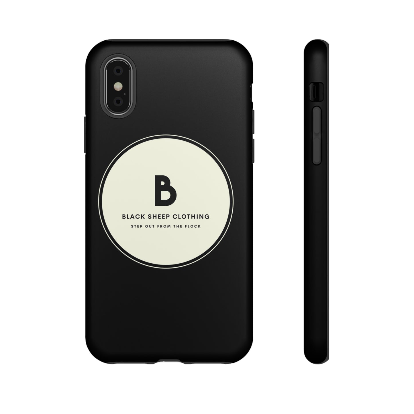 The BSC Original Cream logo Hard Phone case