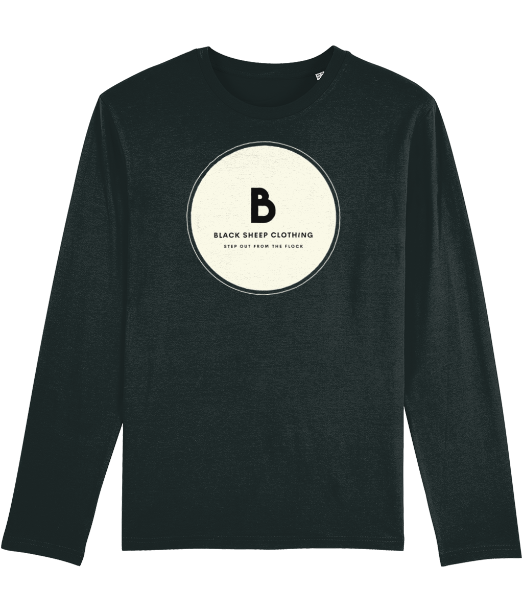 The BSC Cream Logo Long Sleeve Tee