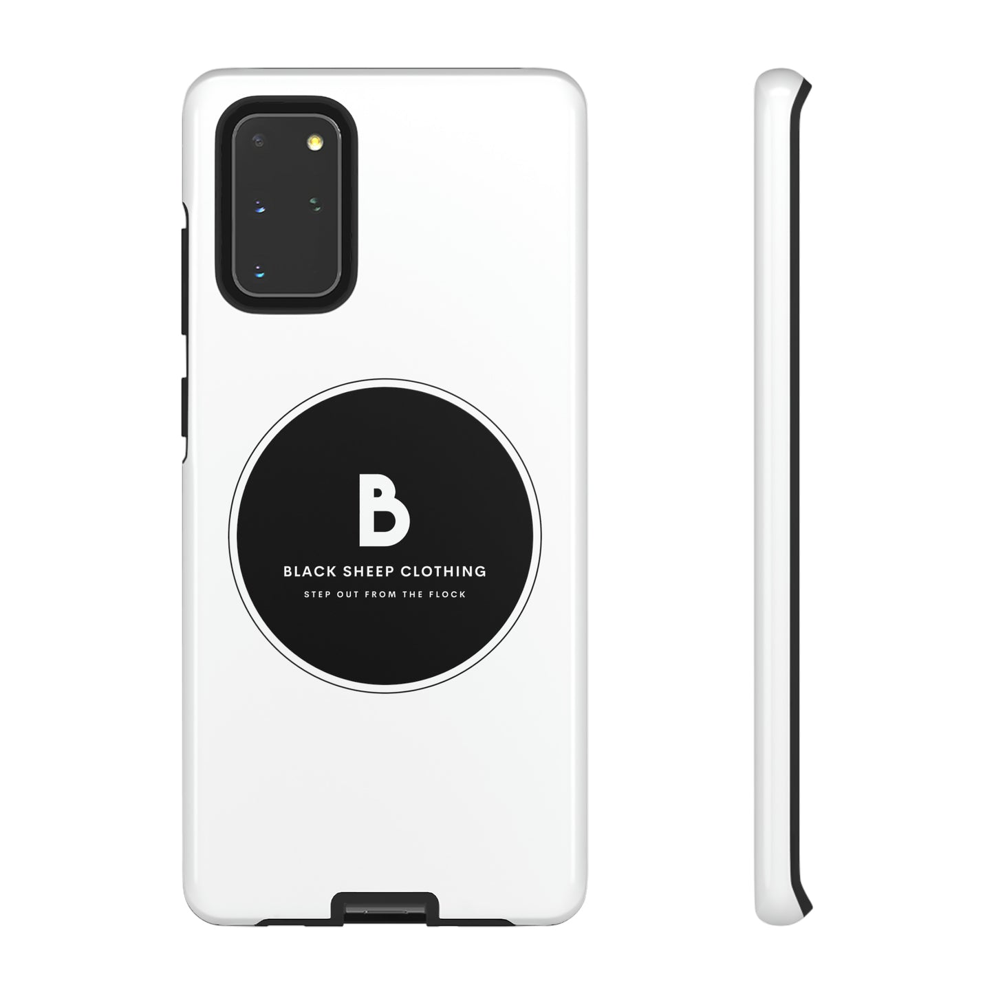 The BSC Black Out Logo Hard Phone case