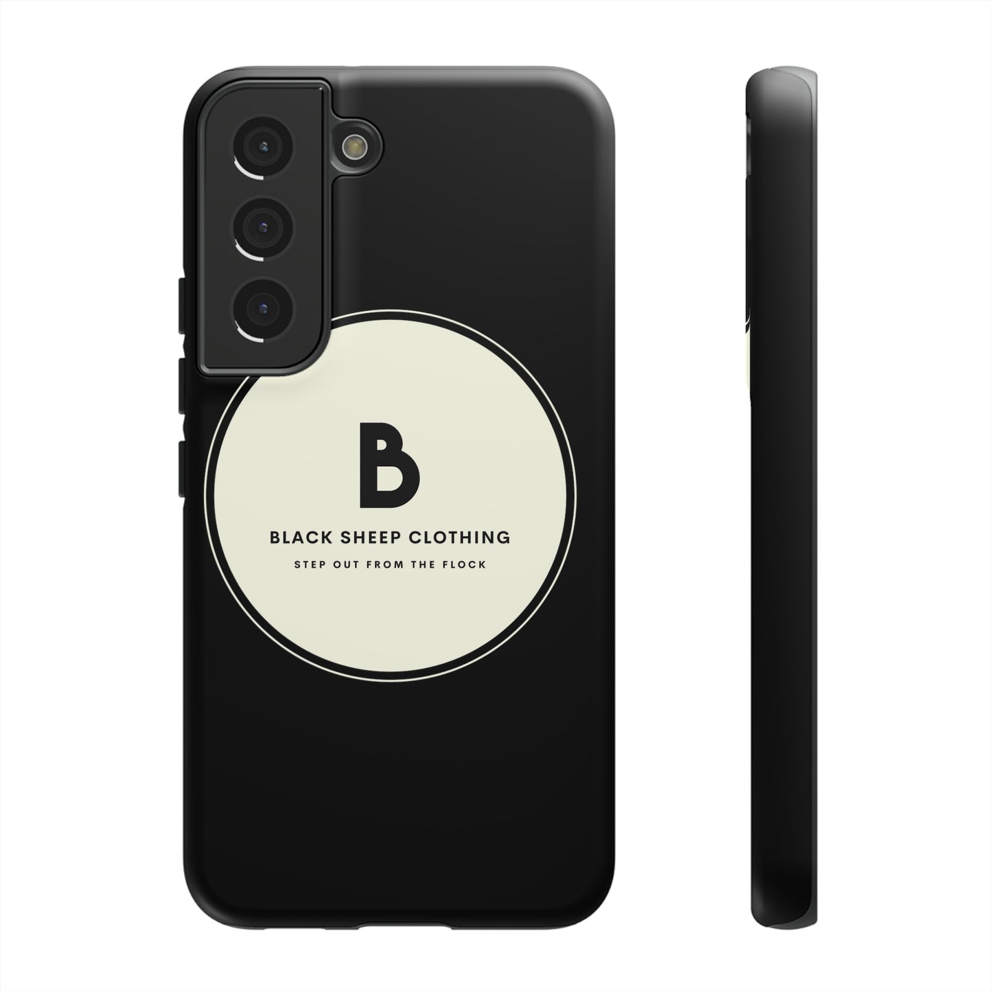 The BSC Original Cream logo Hard Phone case