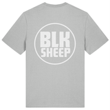 The BSC BLK Sheep Back Print White LOGO Tee