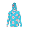 The Sakura Hoodie in Blue