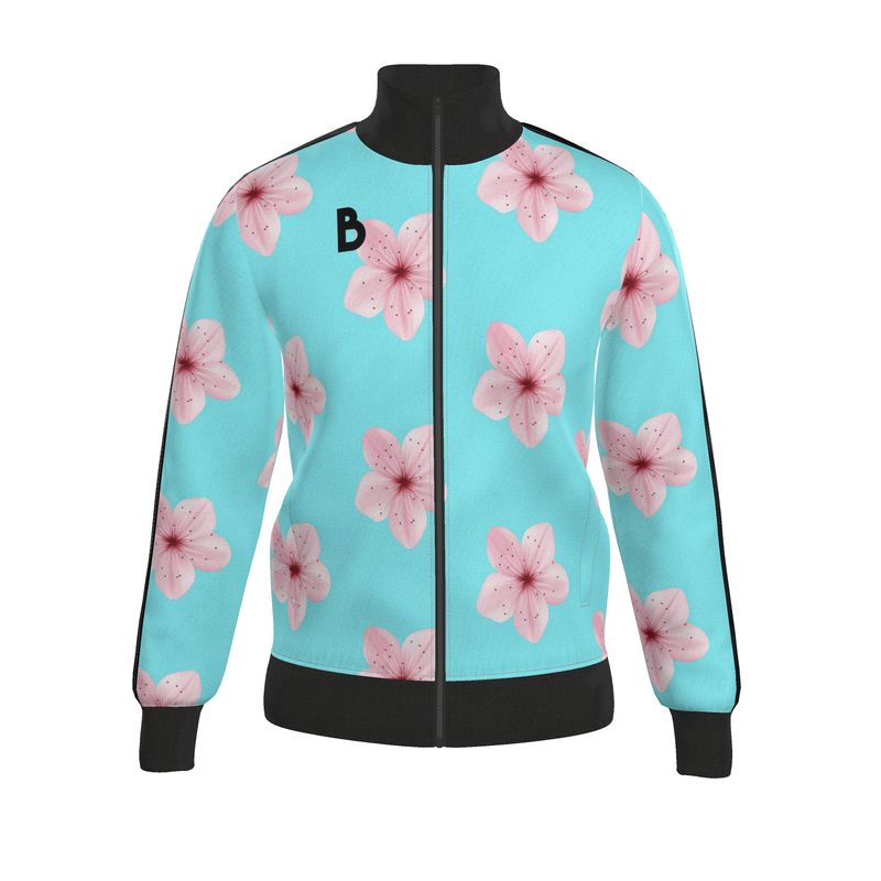 The Sakura Track Top in Blue